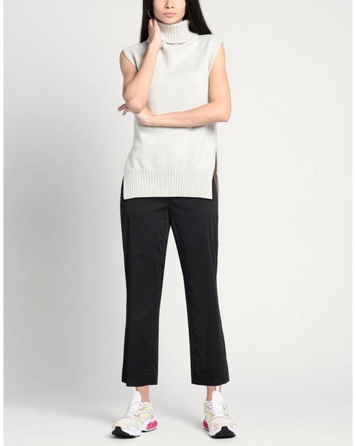Dondup Blue Pants Cotton, Silk, Elastane