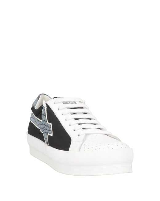 W6yz White Sneakers Leather