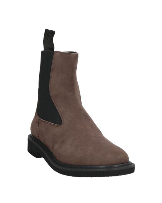 Halmanera Brown Ankle Boots