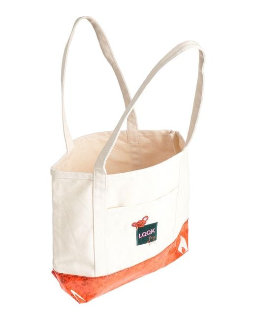 LQQK White Shoulder Bag for men