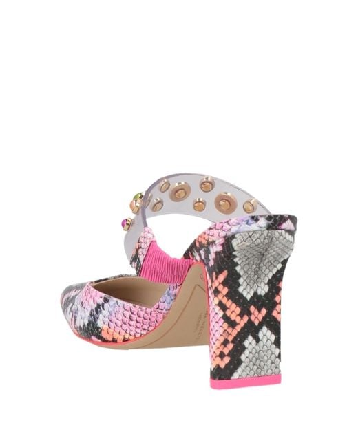 Sophia Webster Pink Mules & Clogs