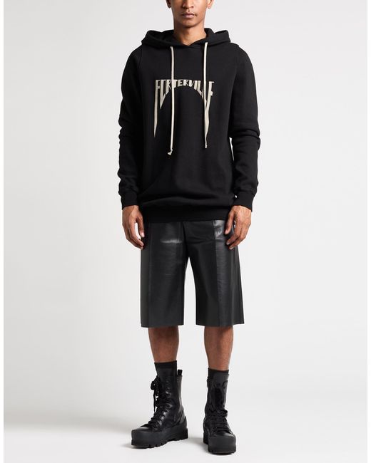 Rick Owens Black Sweatshirt for men