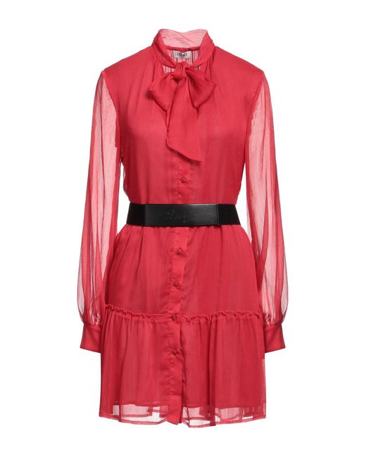 Liu Jo Red Short Dress
