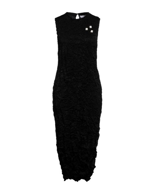 J.W. Anderson Black Midi Dress