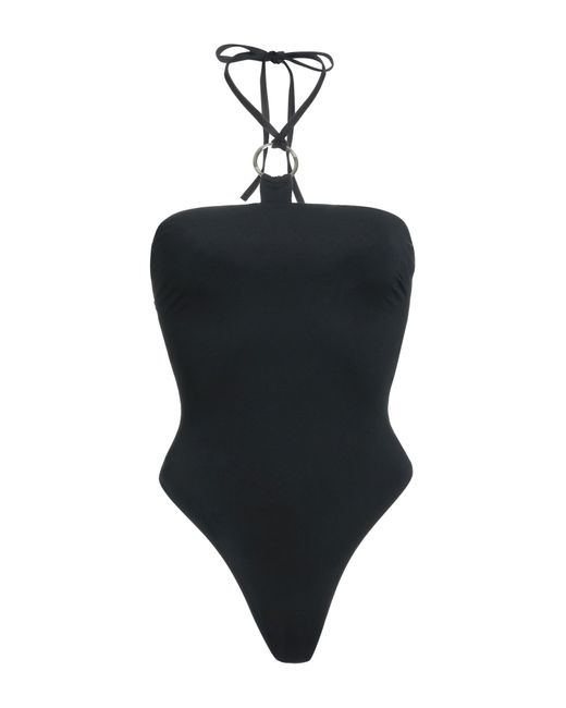 Roberto Cavalli Black One-piece Swimsuit