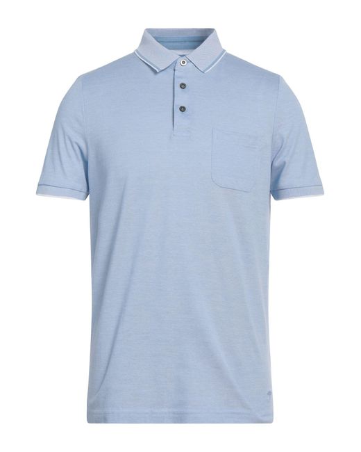 Fynch-Hatton Blue Polo Shirt for men