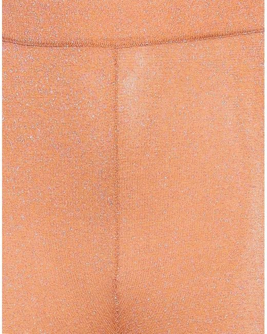 Roberto Collina Orange Pants Viscose, Polyester