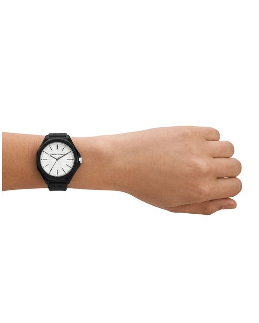 Reloj de pulsera Armani Exchange de hombre de color Negro | Lyst