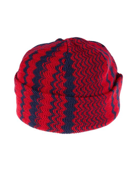 Missoni Red Hat Wool, Acrylic for men