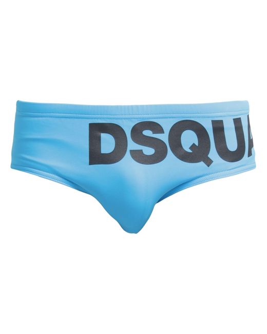 DSquared² Blue Bikini Bottoms & Swim Briefs for men