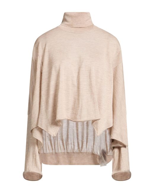 The Row Natural Turtleneck Cashmere