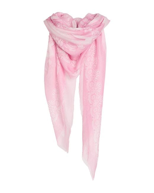 Versace Pink Scarf Modal