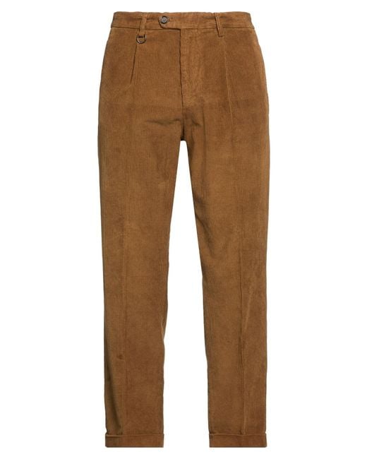 Paolo Pecora Brown Trouser for men