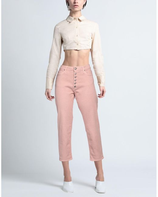 Roy Rogers Pink Blush Jeans Cotton, Elastane