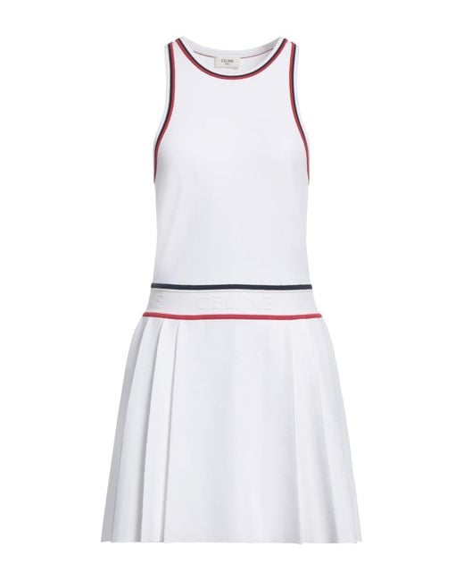 Céline White Mini Dress