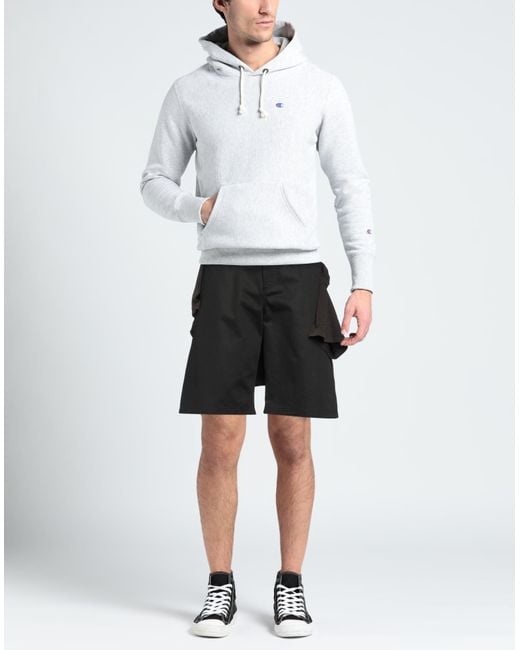 44 Label Group Black Shorts & Bermuda Shorts Cotton for men
