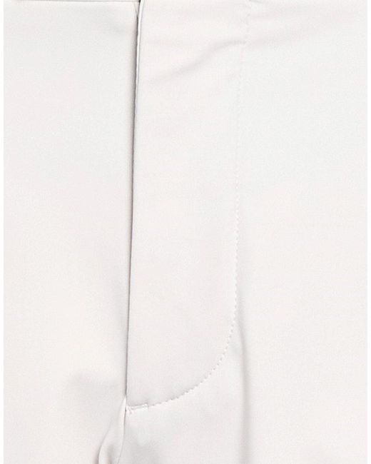 Fradi White Pants Polyamide, Elastane for men
