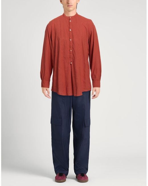 Camisa Massimo Alba de hombre de color Red