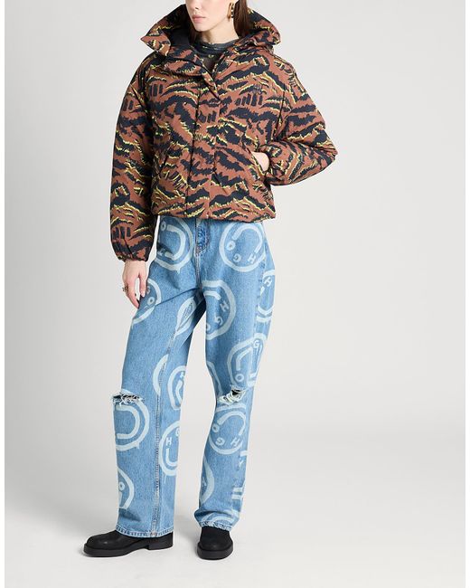 HUGO Brown Puffer Polyamide