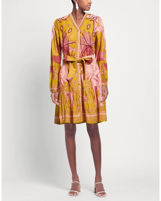 CONNOR & BLAKE Orange Mini Dress Cotton