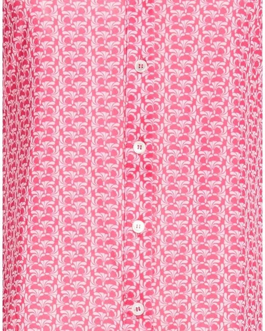 Caliban Pink Shirt Polyester, Elastane