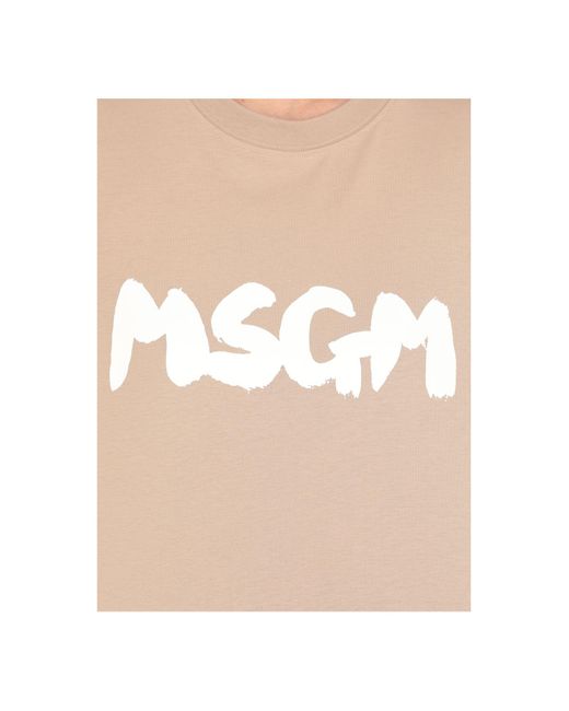 T-shirt MSGM en coloris White