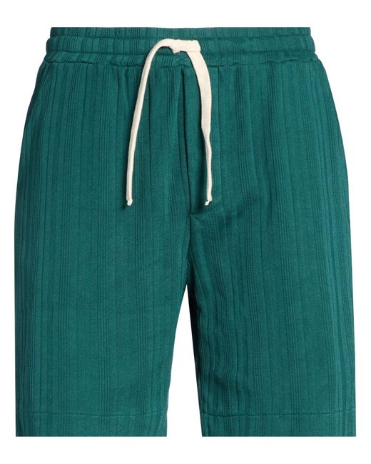 Daniele Fiesoli Green Shorts & Bermuda Shorts for men