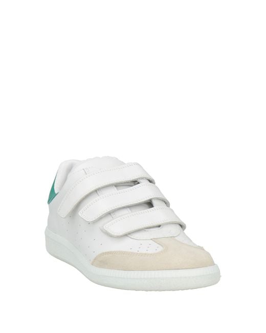 Isabel Marant White Sneakers Leather