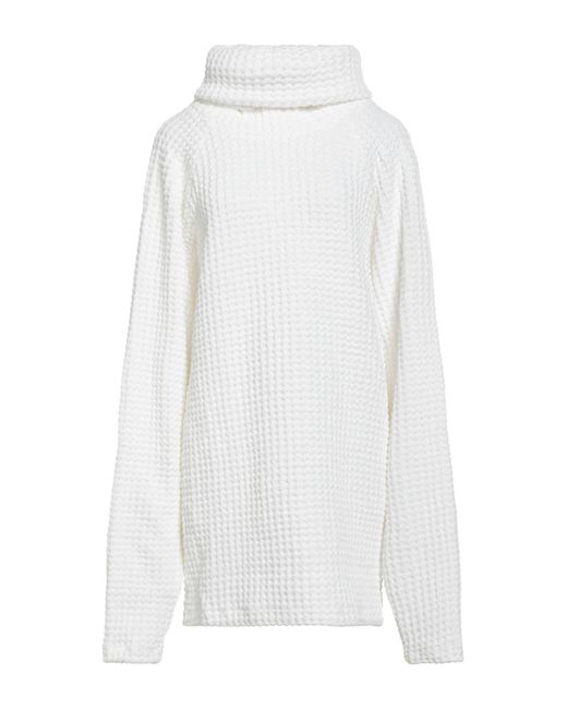 Norma Kamali White Mini-Kleid