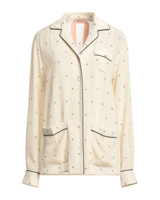 Camisa N°21 de color Natural