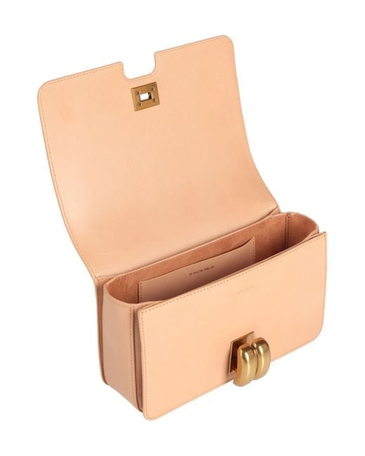 Bolso con bandolera By Malene Birger de color Natural