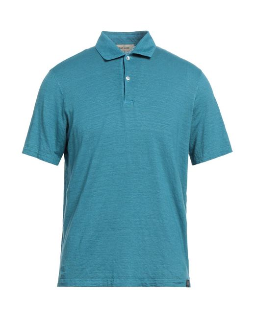 Gran Sasso Blue Polo Shirt for men