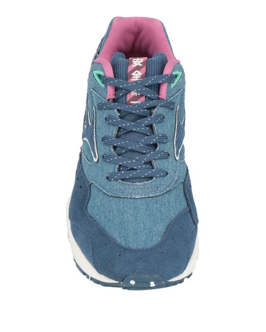 Mizuno Blue Sneakers Leather, Textile Fibers for men