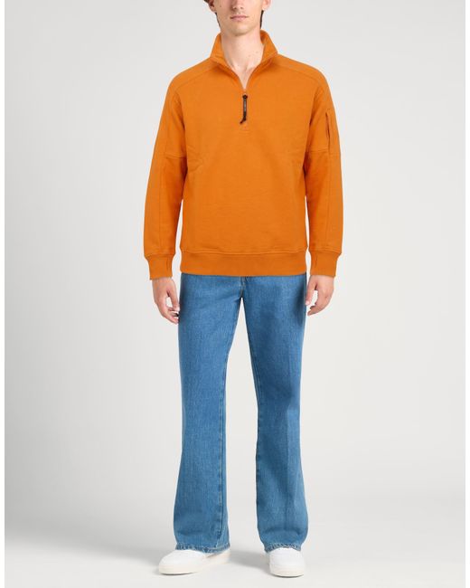 C P Company Orange Sweatshirt for men