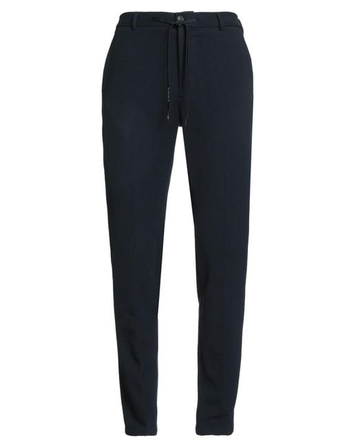 Circolo 1901 Blue Midnight Pants Cotton, Elastane for men