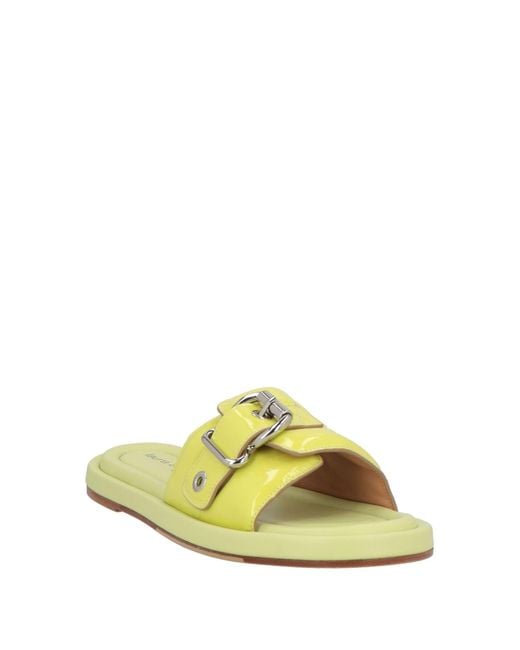 Laura Bellariva Yellow Sandals