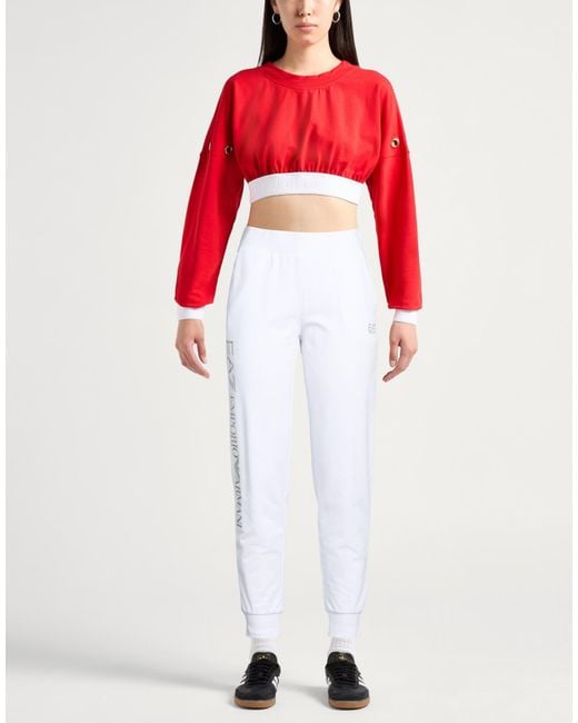 EA7 White Pants