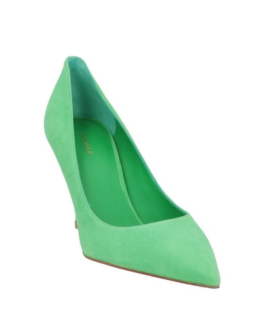 Le Silla Green Pumps