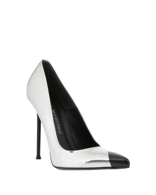 Sergio Levantesi White Pumps Synthetic Material