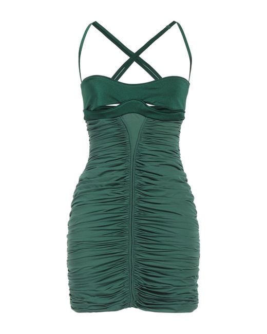 Vestito Corto di Mugler in Green