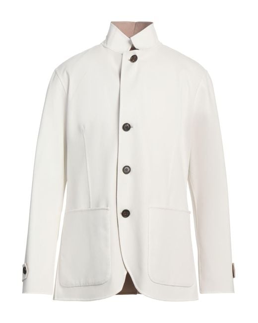 Eleventy White Blazer for men