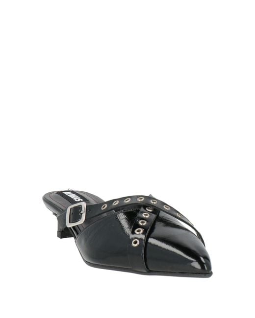 Alohas Black Mules & Clogs
