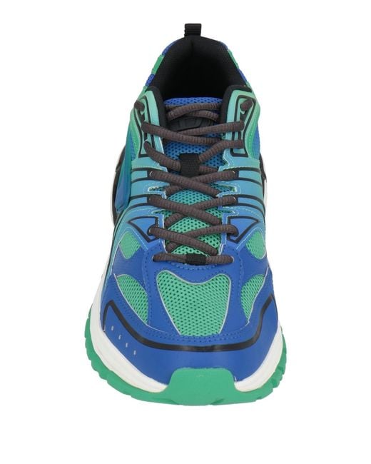 DIESEL Green Trainers for men