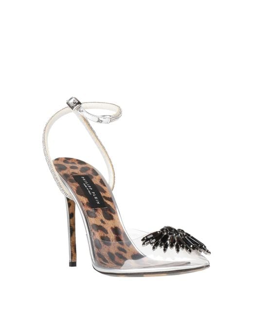Philipp Plein Metallic Pumps