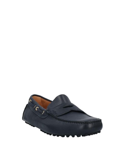 Car Shoe Blue Loafers for men