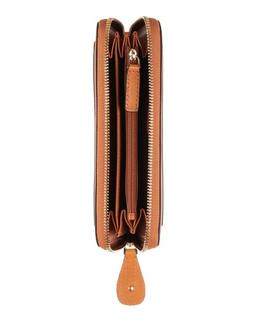 The Bridge Orange Brieftasche