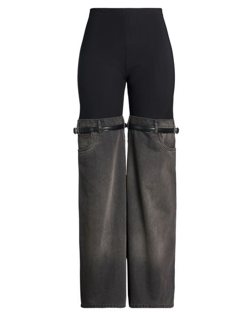 Coperni Gray Jeans Cotton, Polyamide, Elastane