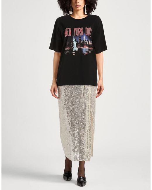 DSquared² Black T-Shirt Cotton