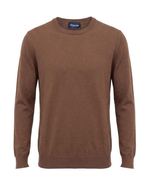 Pullover Drumohr de hombre de color Brown