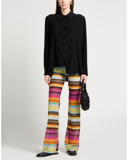 Missoni Red Pants Polyamide, Elastane